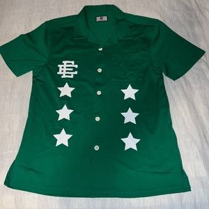 EE Eric Emanuel Basic Shirt Green - FW19 (Small)